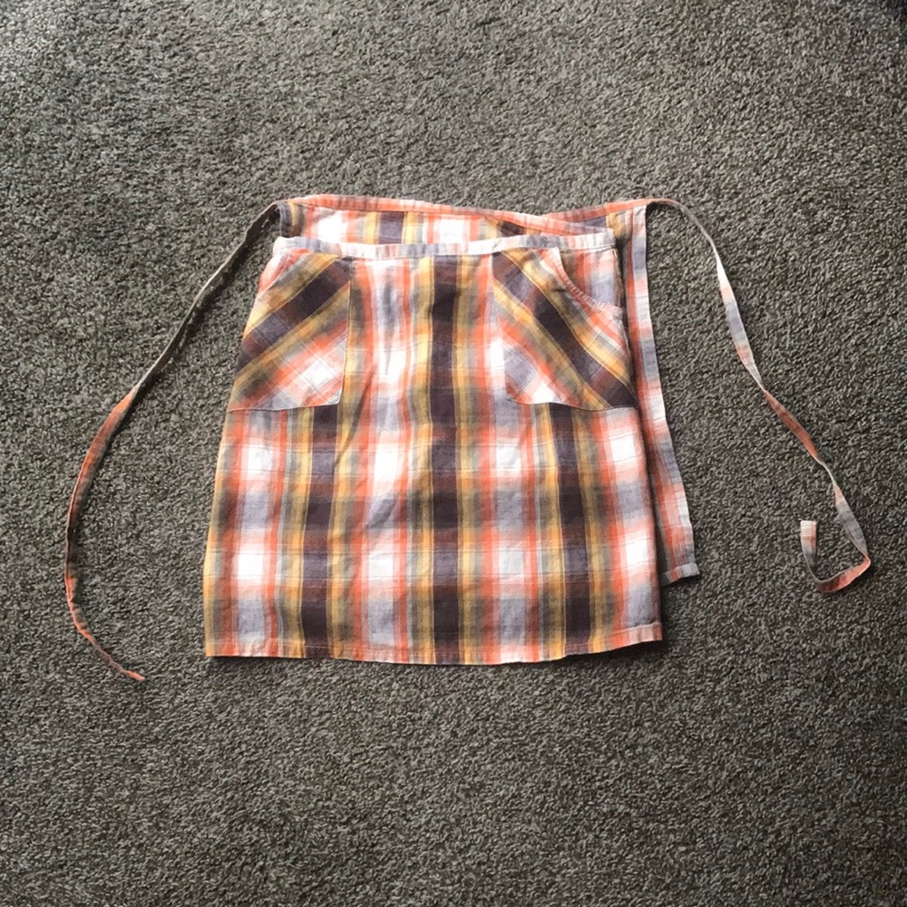 Handmade wrap around skirt 🤎